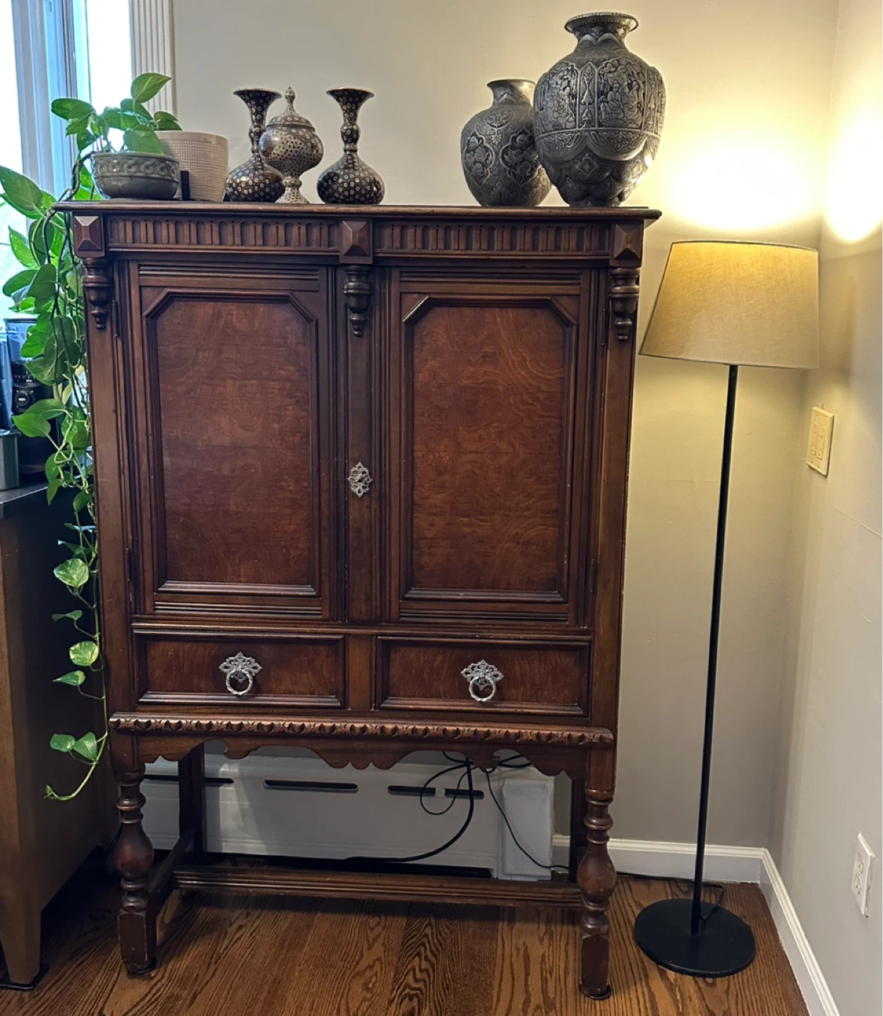Antique Wooden Cabinet - photo 2