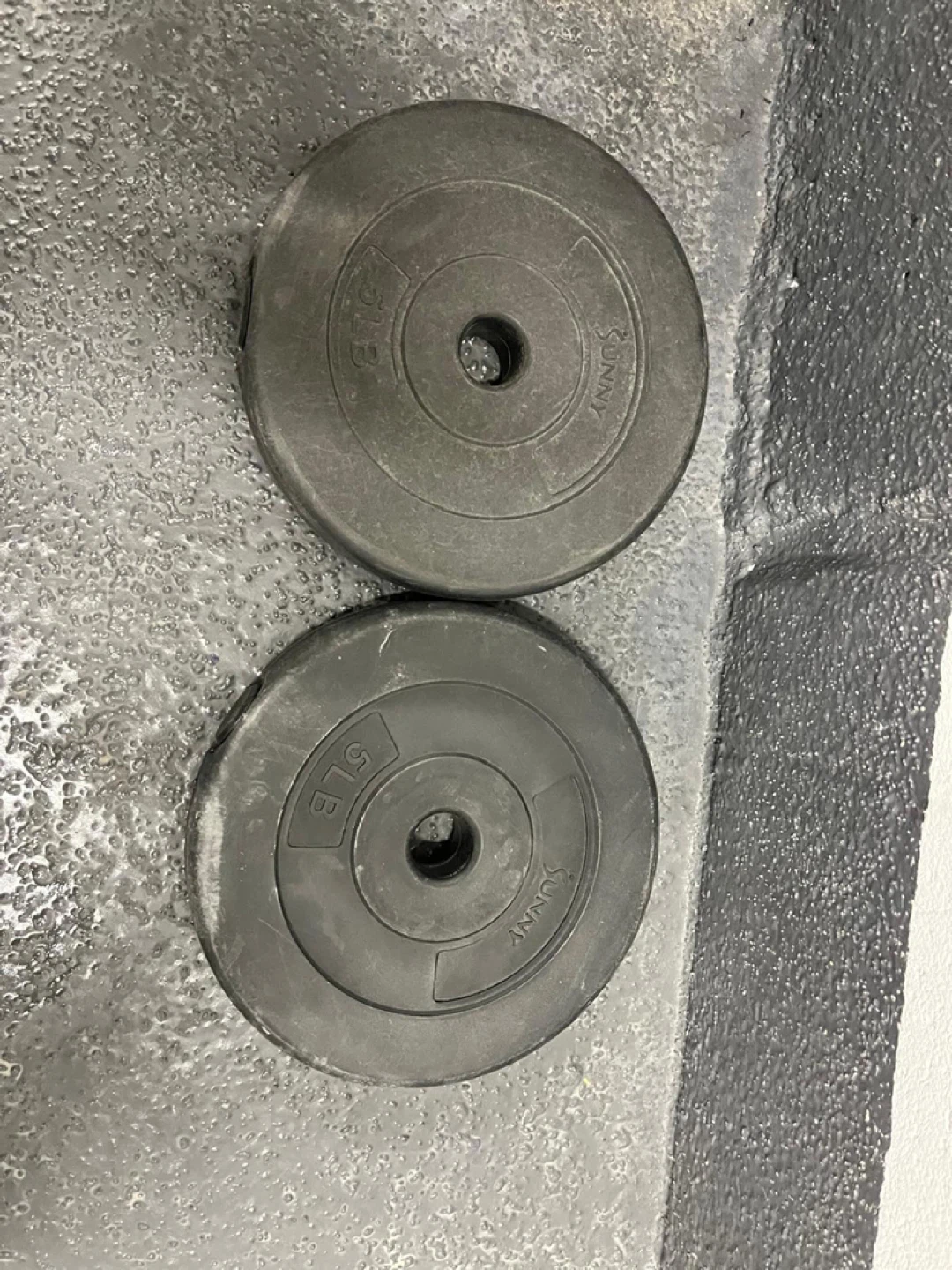 Sunny 5lb Weight Plates (Pair)