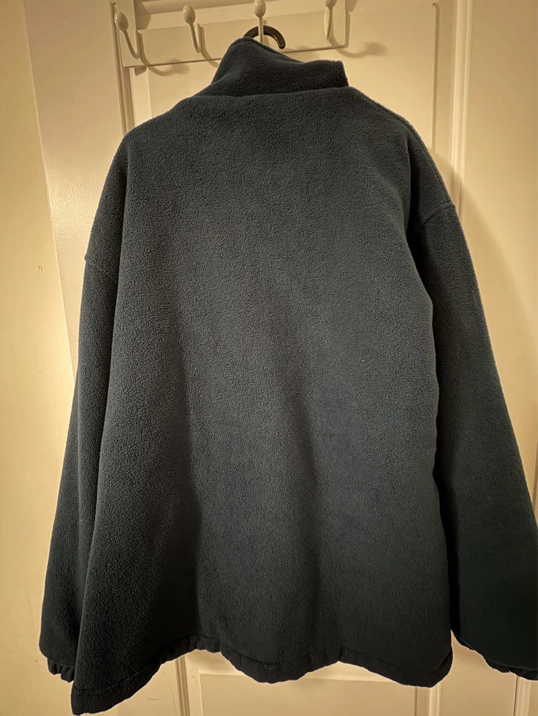 Men's Navy Blue Fleece Jacket - photo 2