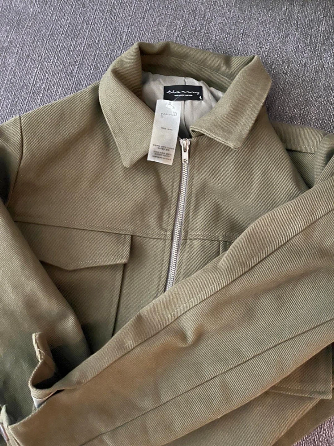 Zadok Utility Jacket - Olive Green