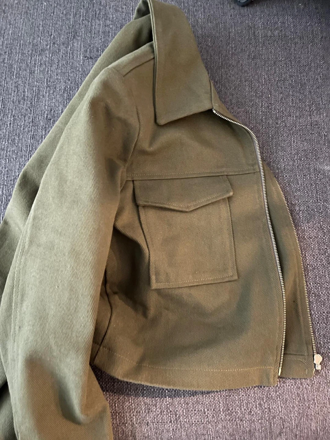 Zadok Utility Jacket - Olive Green - photo 3