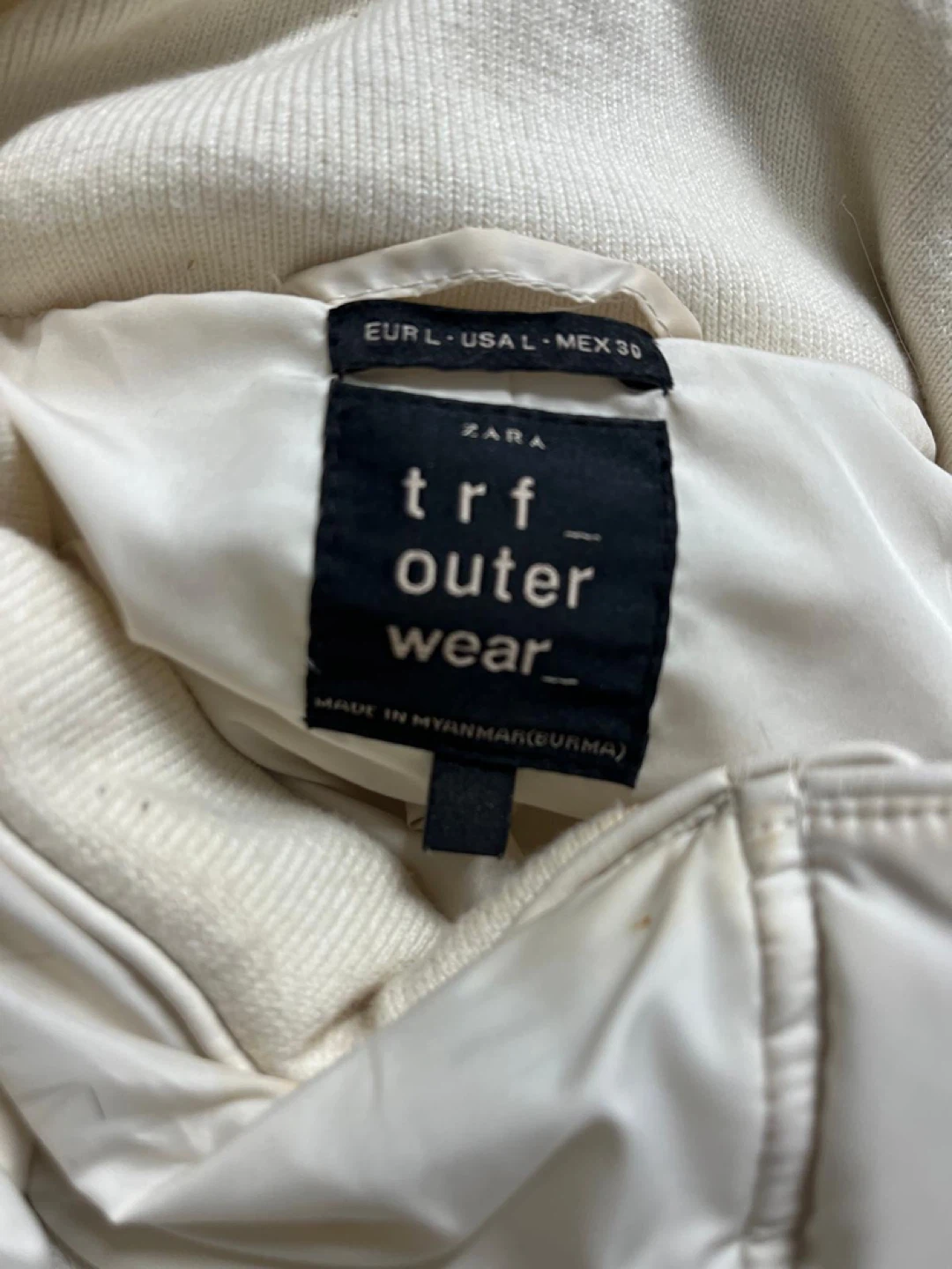 Zara TRF Puffer Coat with Faux Fur Hood - photo 3