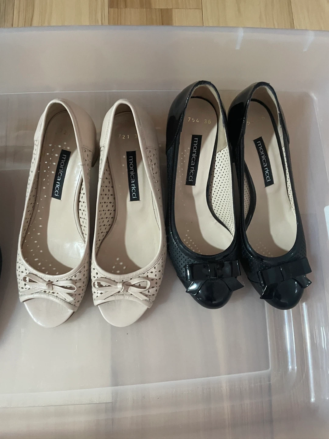 BASQUE Black Suede Block Heel Pumps Size 36 - photo 5