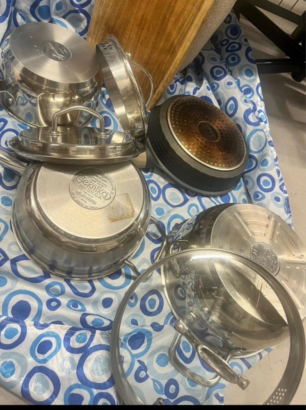 Teknika Silga & Rosmarino Stainless Steel Pots and Pan Set - photo 2