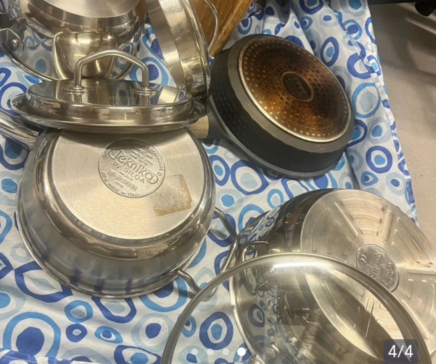 Teknika Silga & Rosmarino Stainless Steel Pots and Pan Set - photo 4