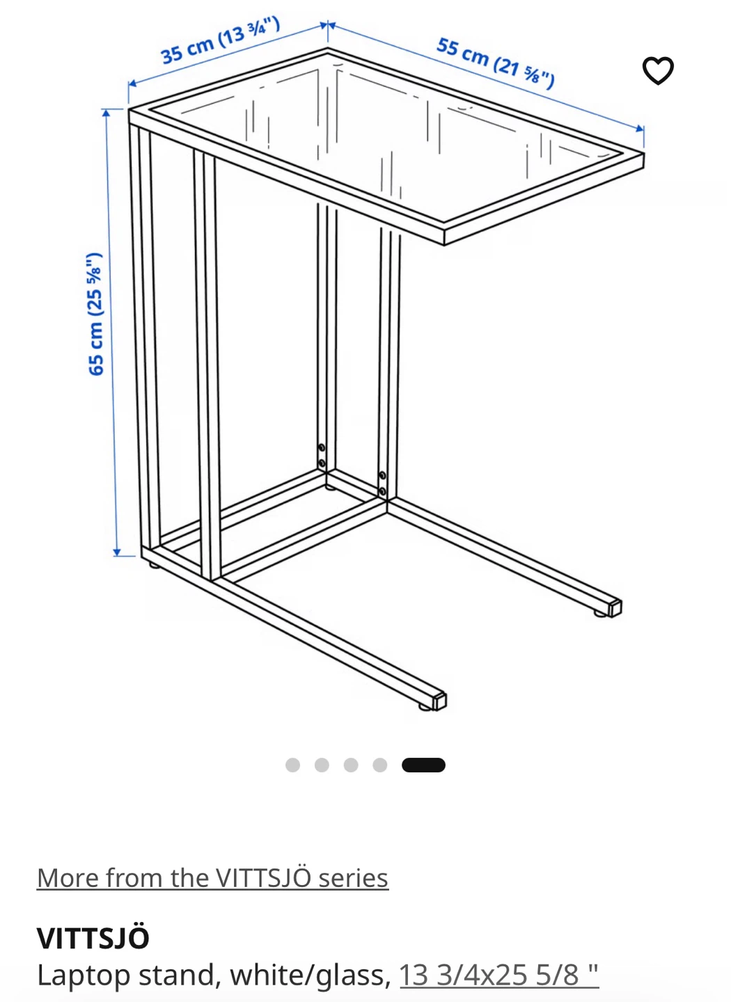 IKEA laptop stand - photo 3