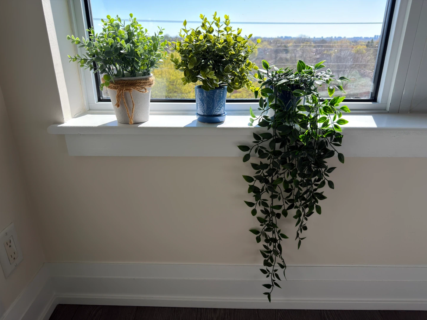 Artificial Potted Plants (Set of 3)