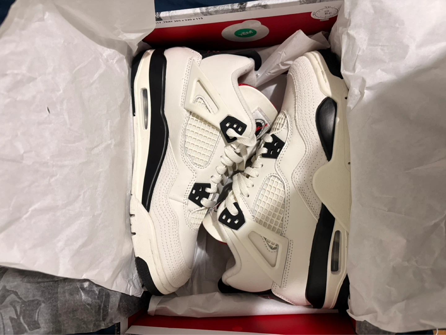 Air Jordan 4 Retro OG GS 'White Cement' - photo 4