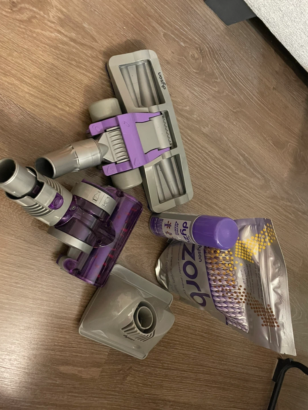 Dyson Vacuum Cleaner Attachments with Zorb Carpet Cleaner