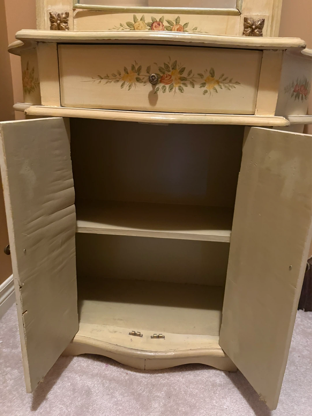 Vintage Mirror and Cabinet - photo 2