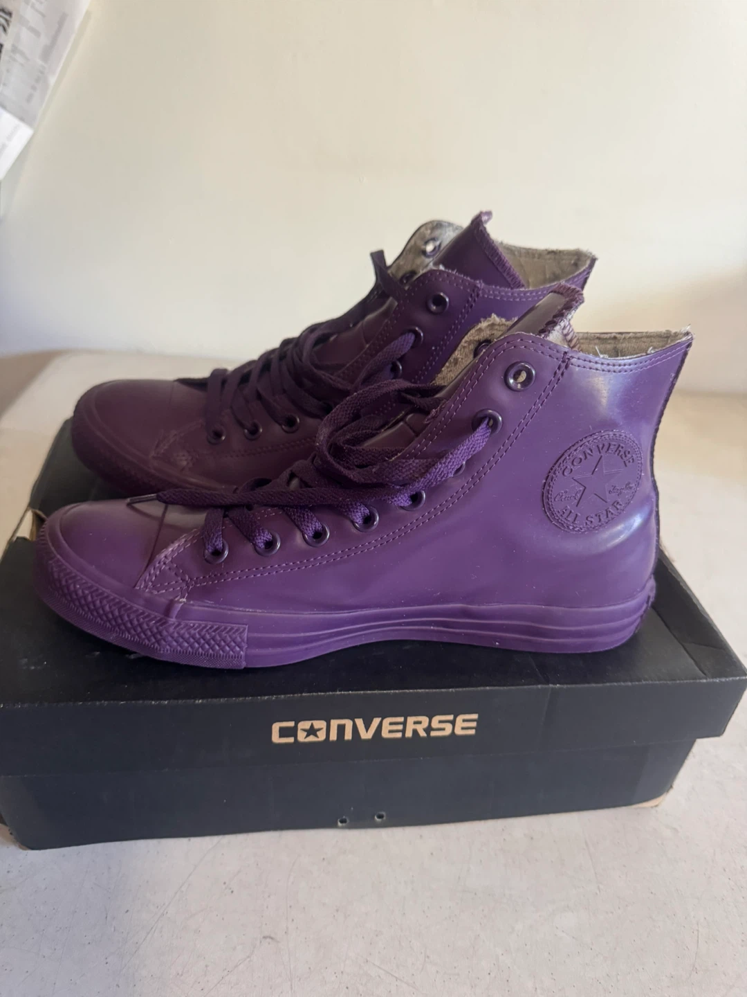 Converse All Star High Top Sneakers - Purple - photo 2