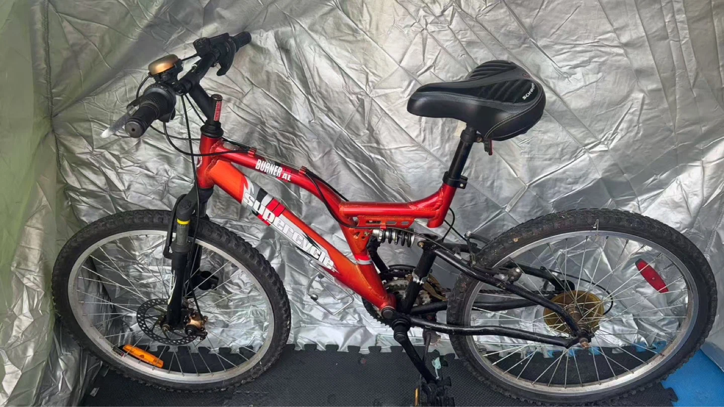 Supercycle Vice Dual Suspension Youth Mountain Bike, 24-in