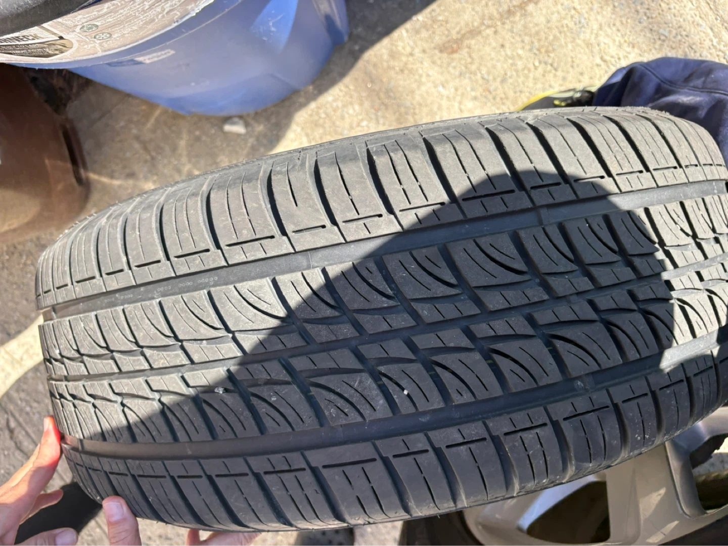 Set of 4 Used Audi Rims with Tires - photo 4