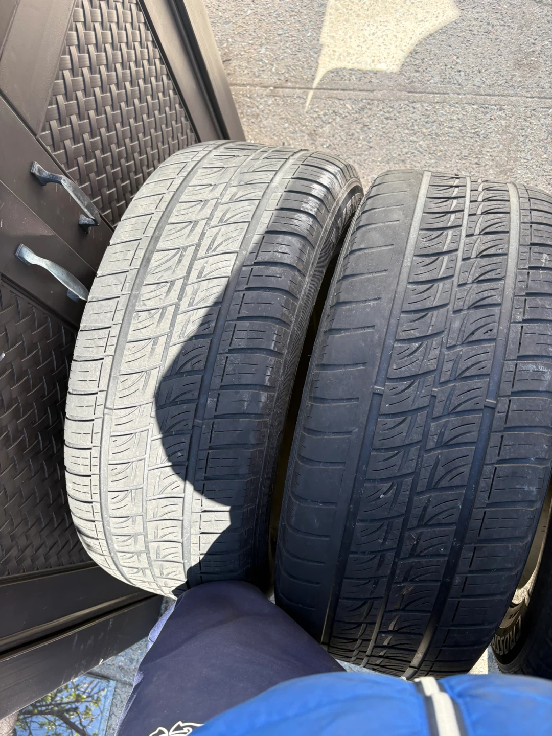 Set of 4 Used Audi Rims with Tires - photo 2