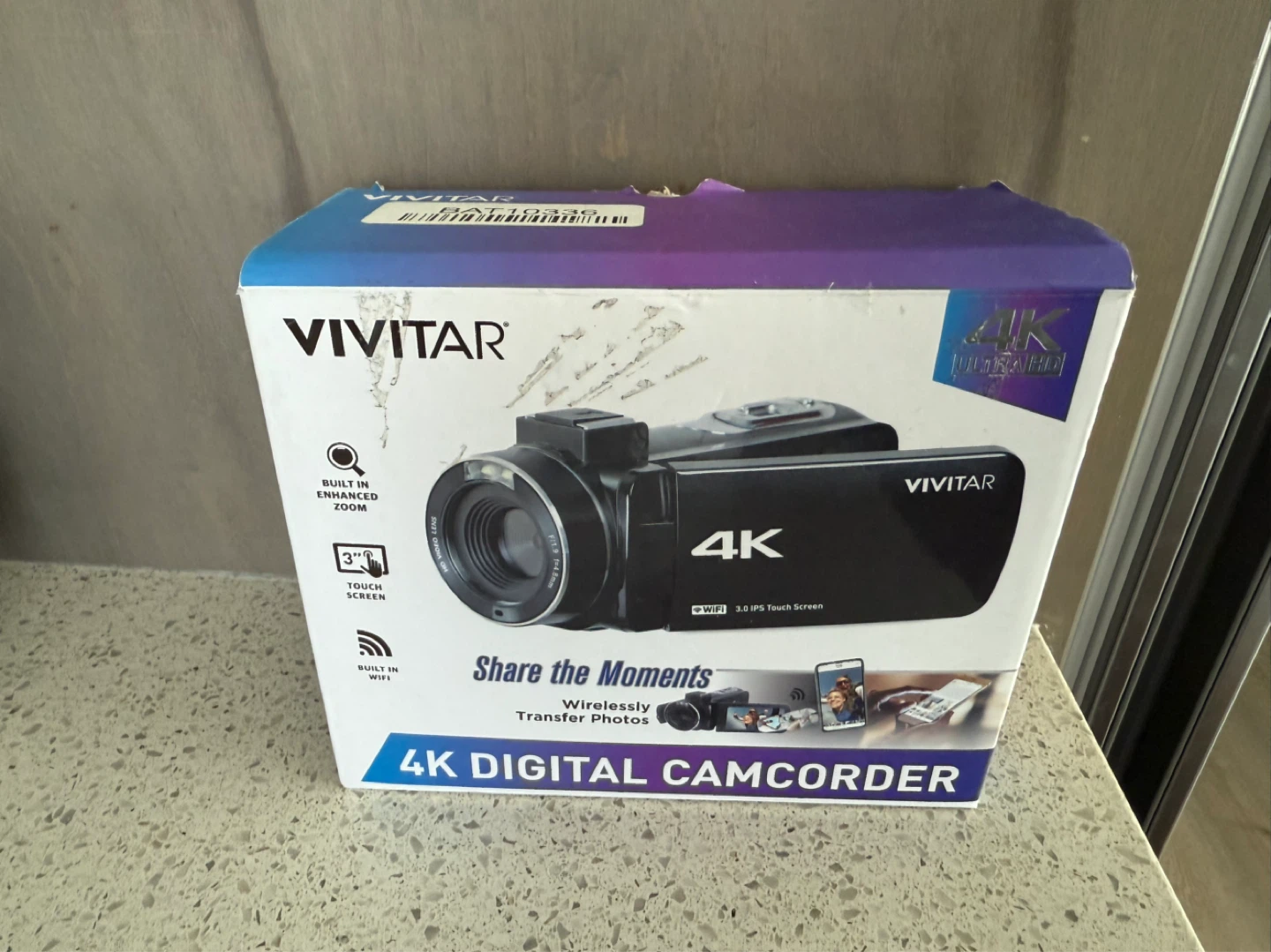 Vivitar 4K 3.0 IPS Touch Screen Digital Camcorder