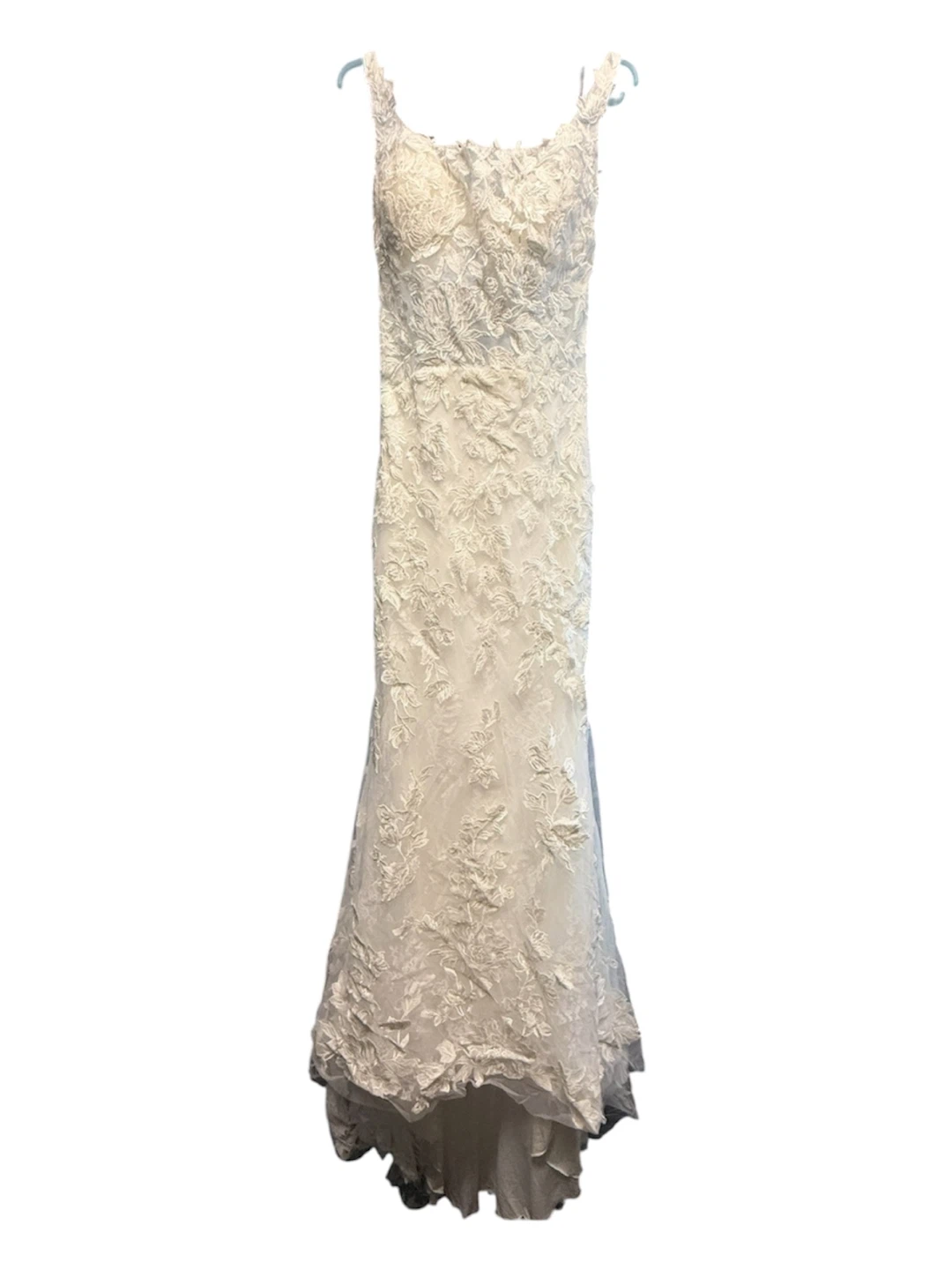 White Lace Wedding Dress - photo 5