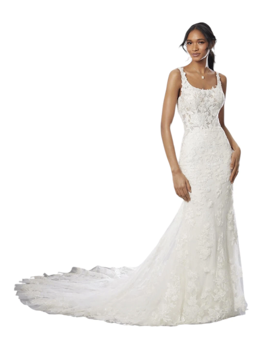 White Lace Wedding Dress