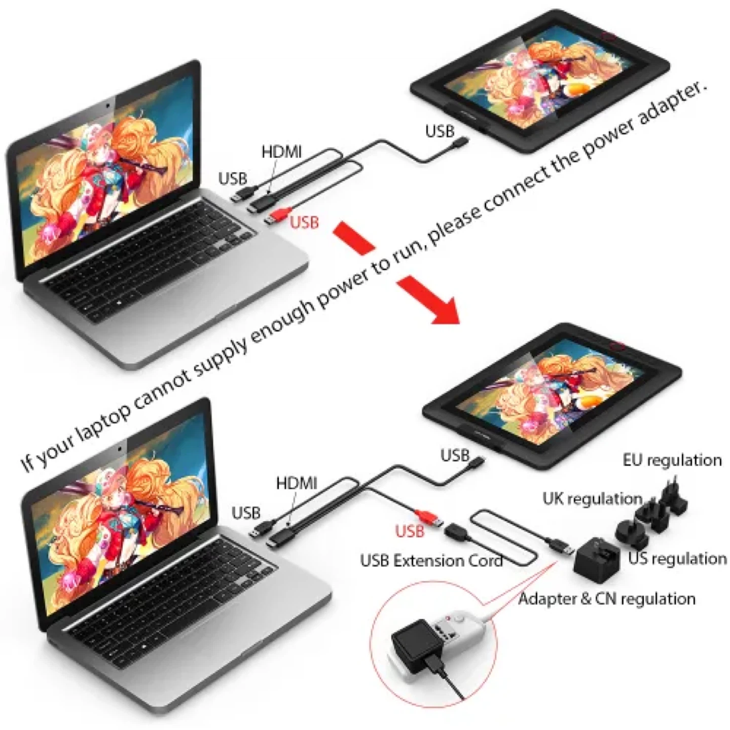 XP-Pen Artist 13.3 Pro Drawing Tablet - photo 3