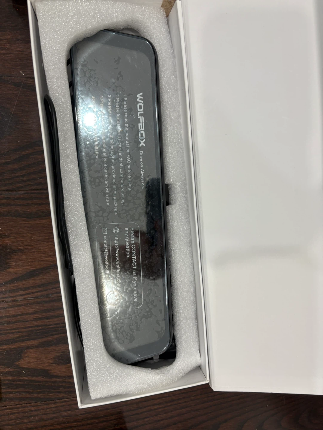WOLFBOX G840S Dash Cam Rearview Mirror