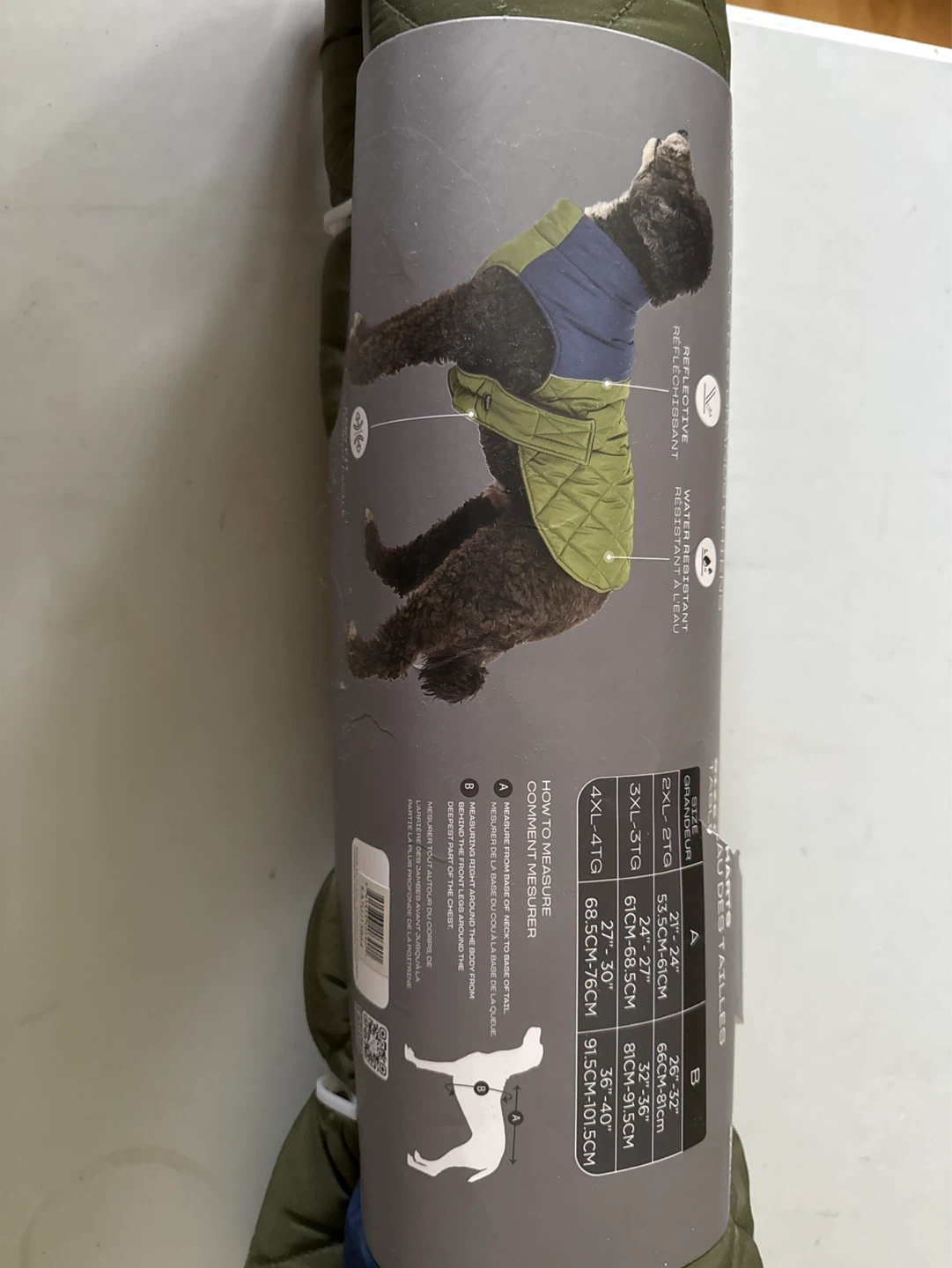ONEpaw Quilted Dog Winter Jacket - Size L (2XL-2TG) - photo 2