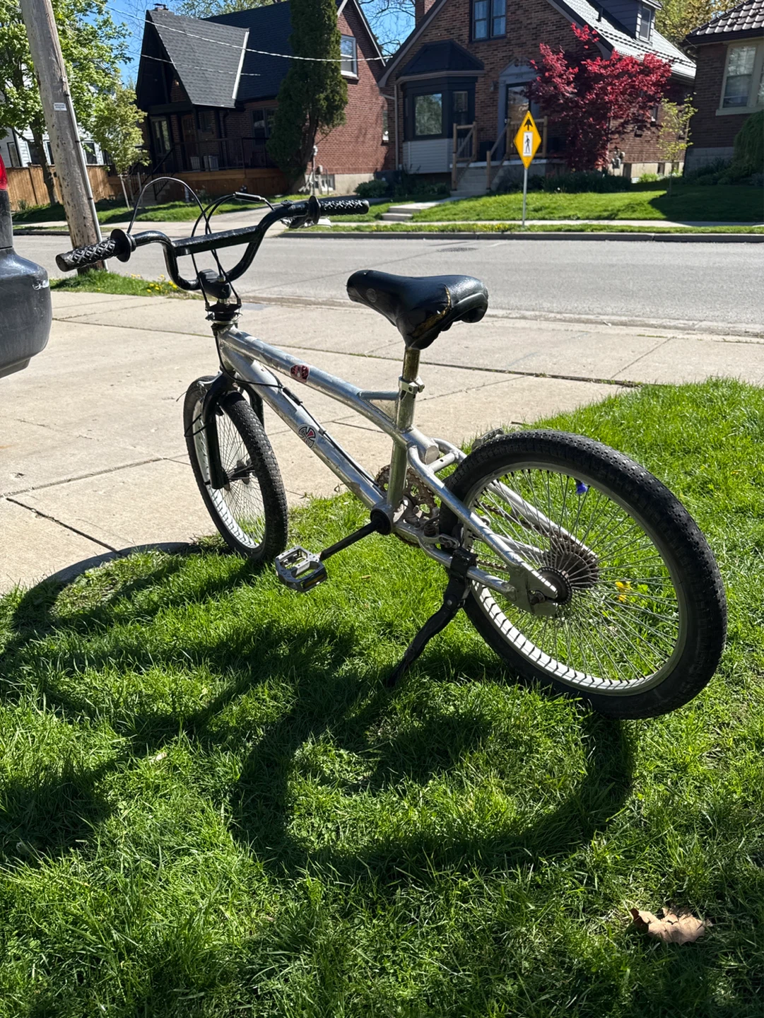 Silver BMX Bike - photo 2