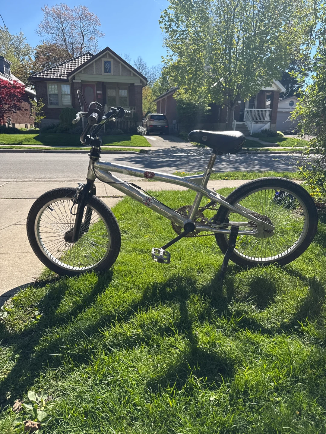 Silver BMX Bike - photo 3