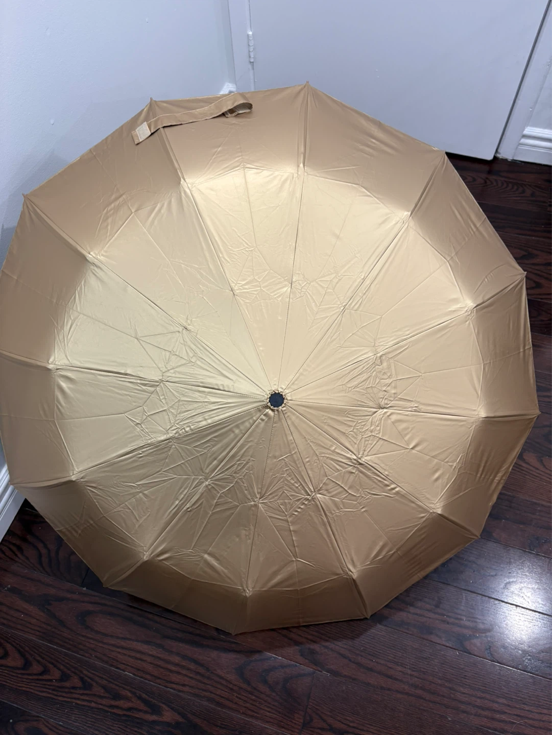 Gold Folding Umbrella - photo 2