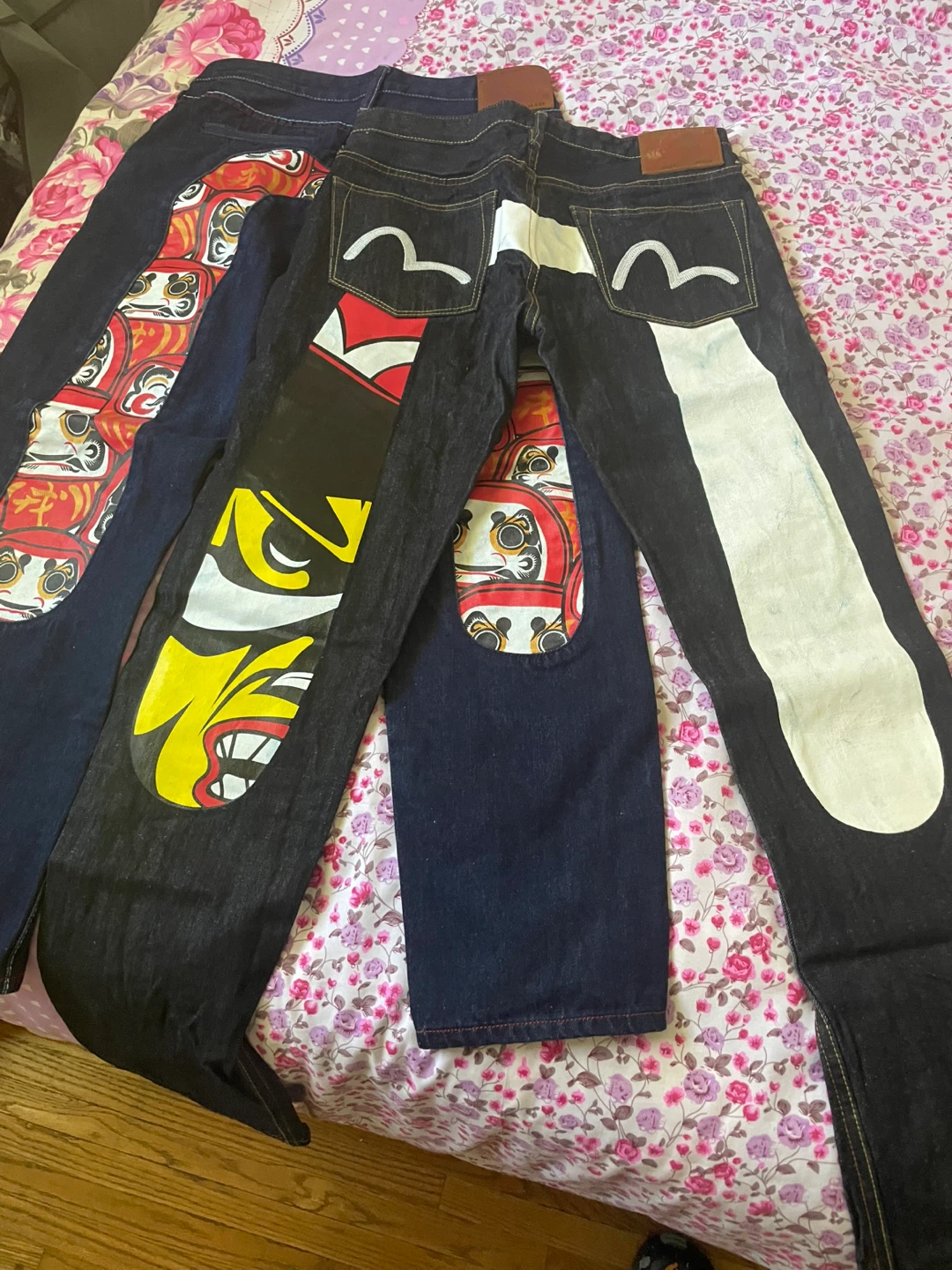 2X Authentic and rare EVISU Jeans 34 - photo 2