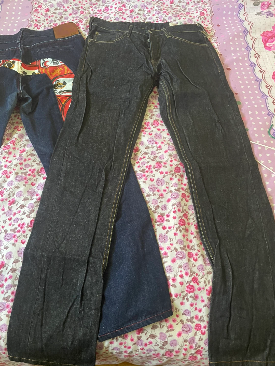 2X Authentic and rare EVISU Jeans 34 - photo 3