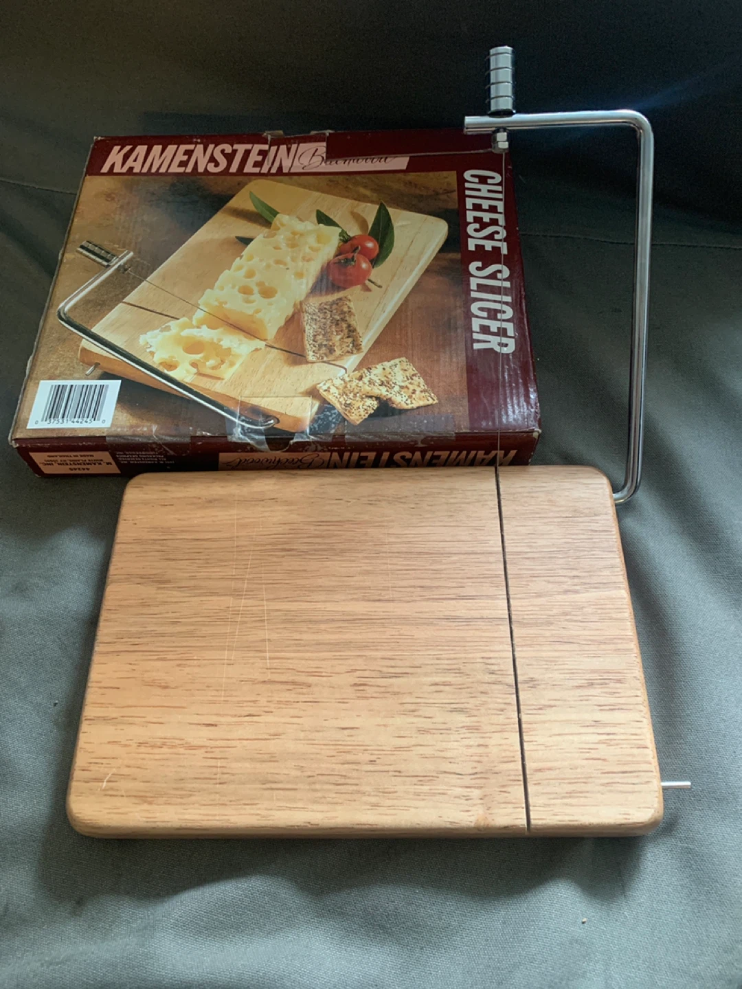 Kamenstein Wood Cheese Slicer