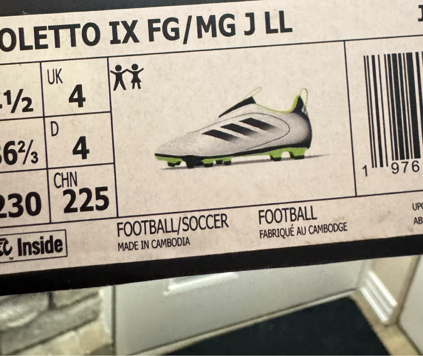 Adidas Goletto Soccer Cleats - for Kids Boys