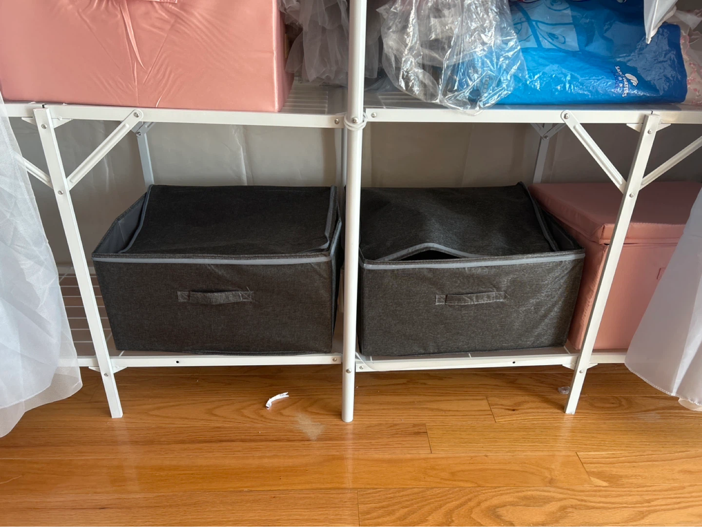 Foldable Steel-Framed Portable Wardrobe - photo 4
