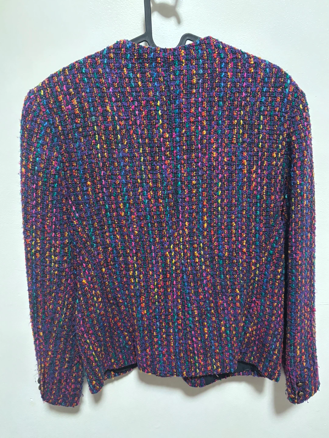 Jeremy Scott Vintage Multicoloured Tweed Blazer - photo 2