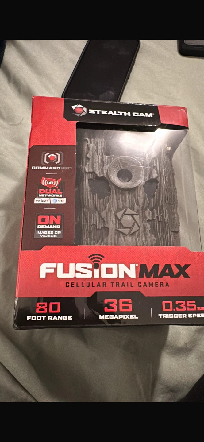 Stealth Cam Fusion Max Cellular Trail Camera 36MP