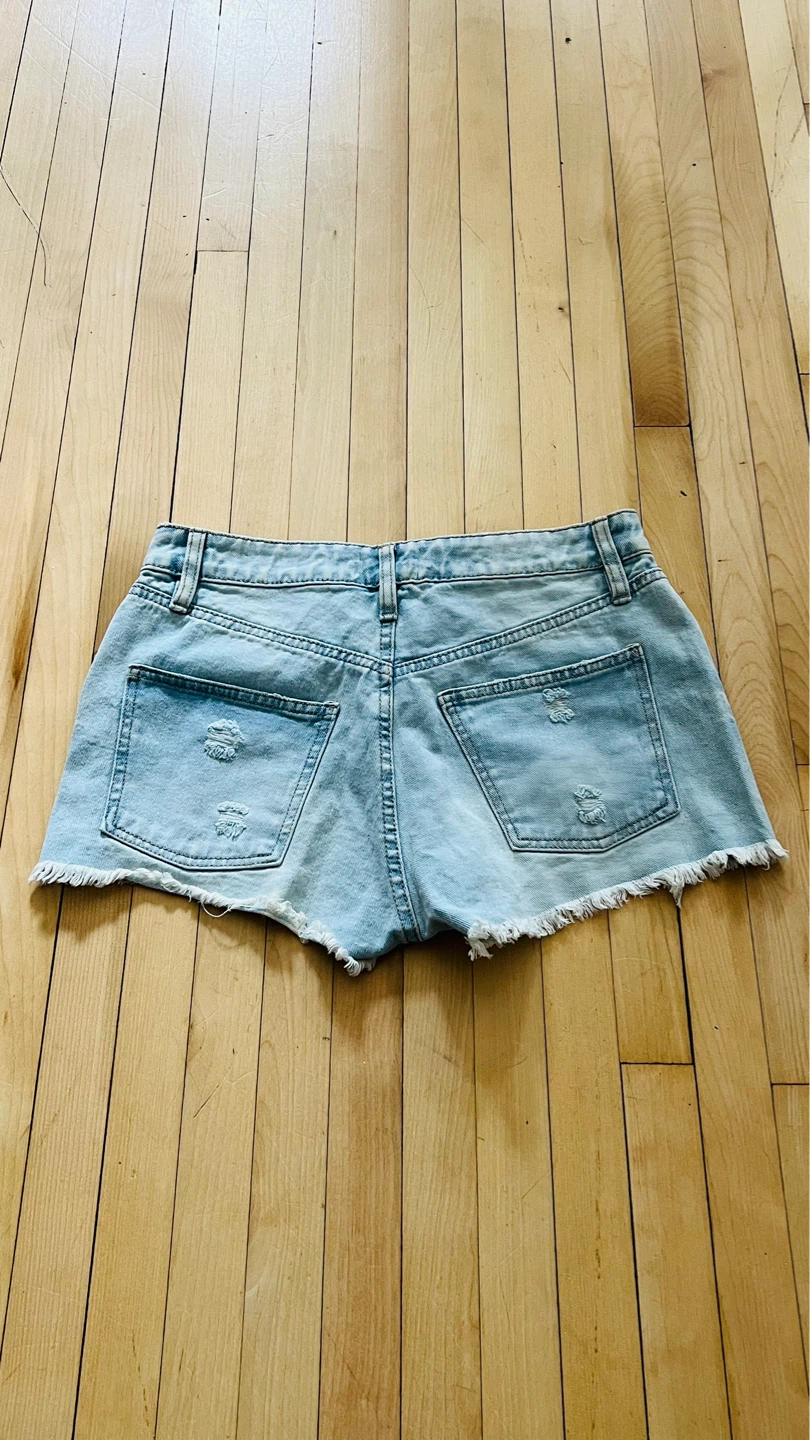 Shorts en jeans CHELSEA girl délavés troués - photo 3