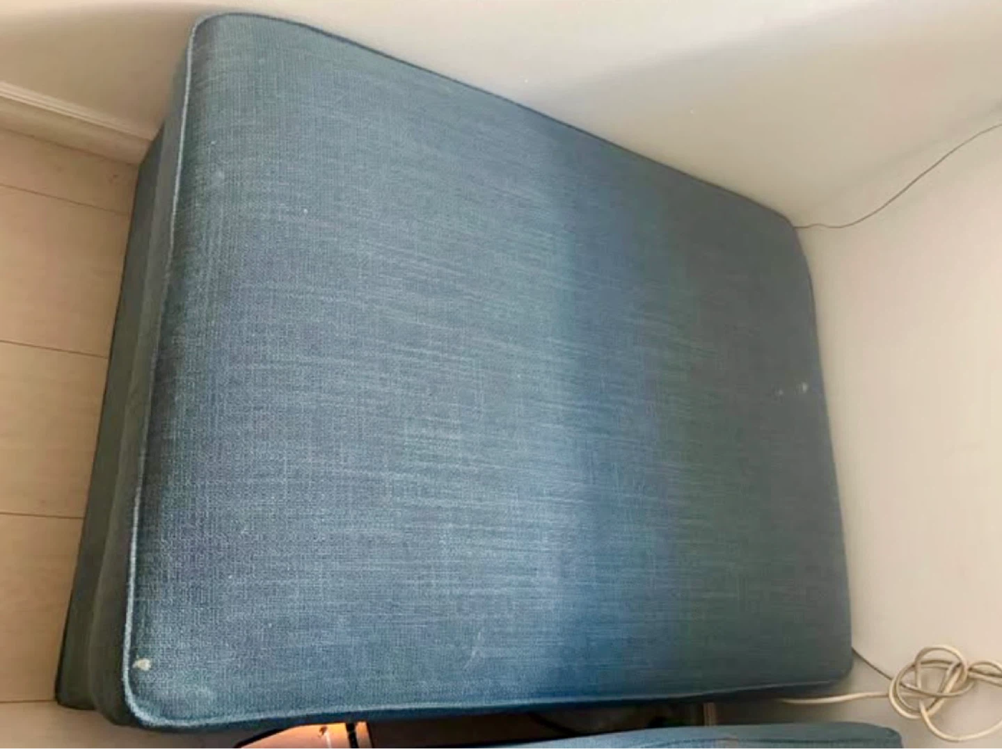 Blue 2-Seater Sofa