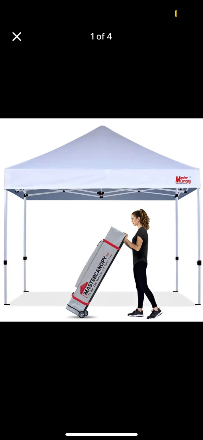 MASTERCANOPY Pop Up Canopy Tent 10x10-Need Repair