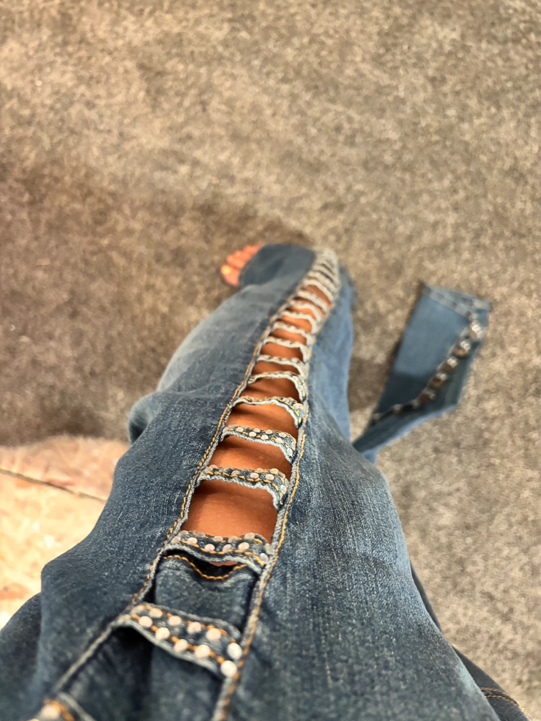 Platinum Plush Women's Jeans Size 13