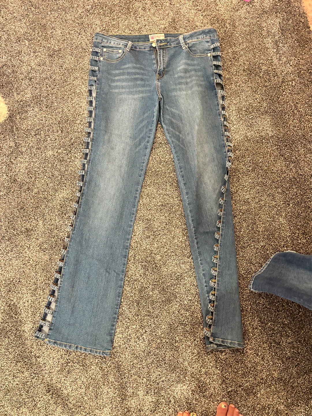 Platinum Plush Women's Jeans Size 13 - photo 2