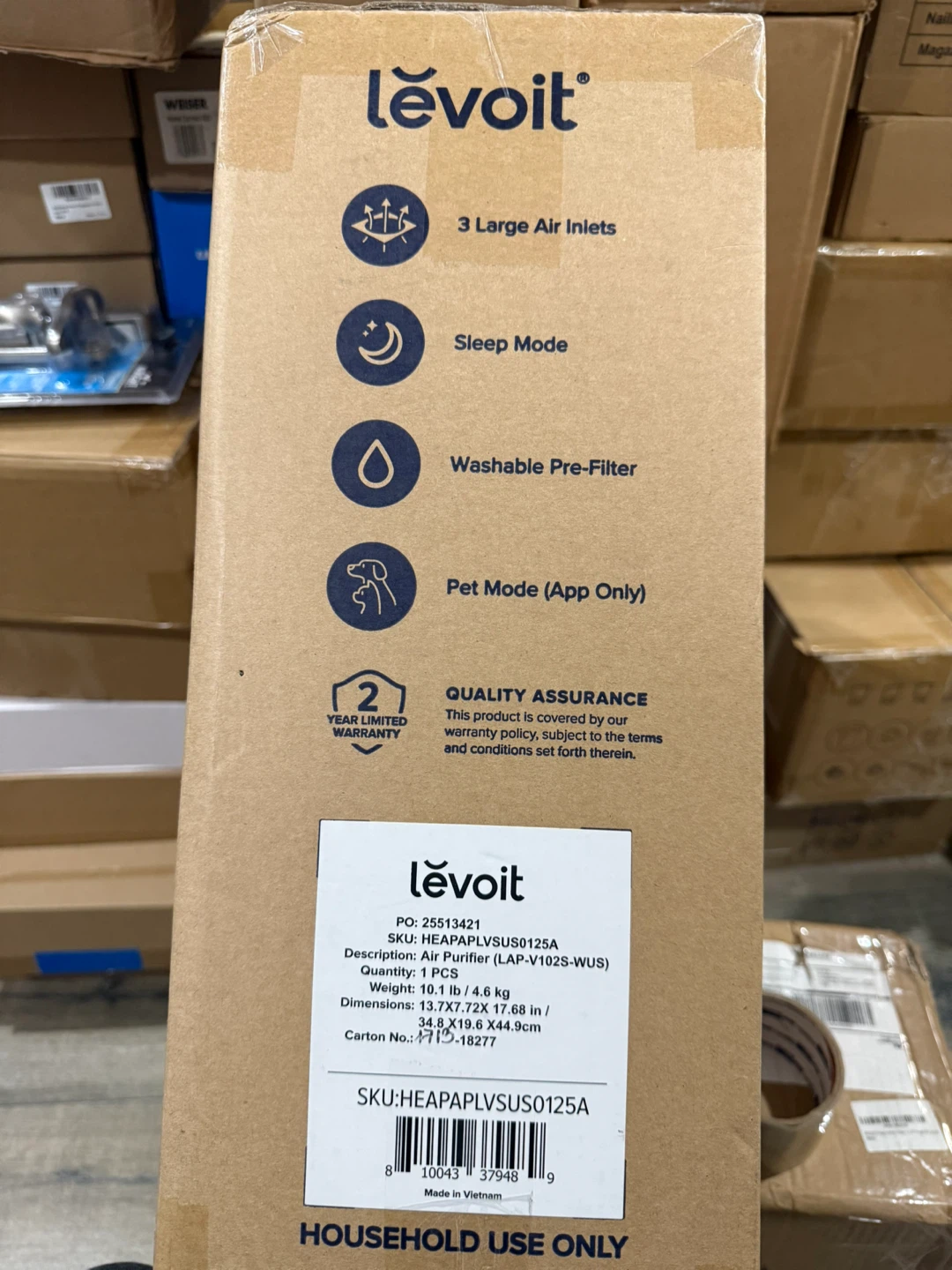 Levoit Vital 100S-P Smart Air Purifier - photo 3