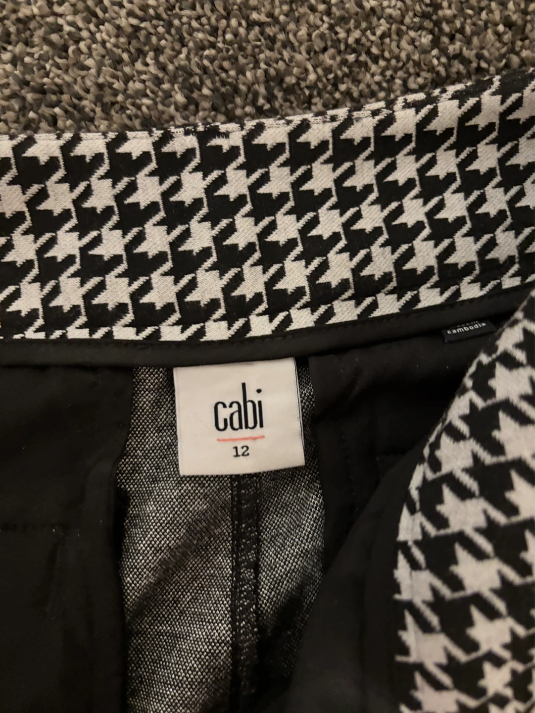 Cabi Black & White Houndstooth Set - photo 4