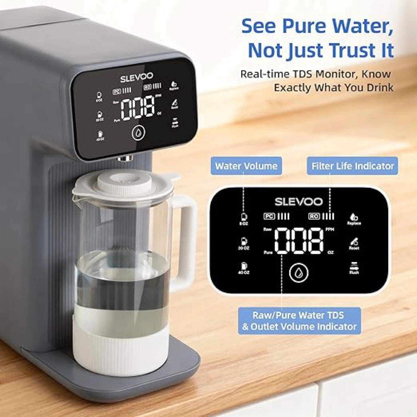 SLEVOO Reverse Osmosis Drinking Water System C2-M25 - photo 3