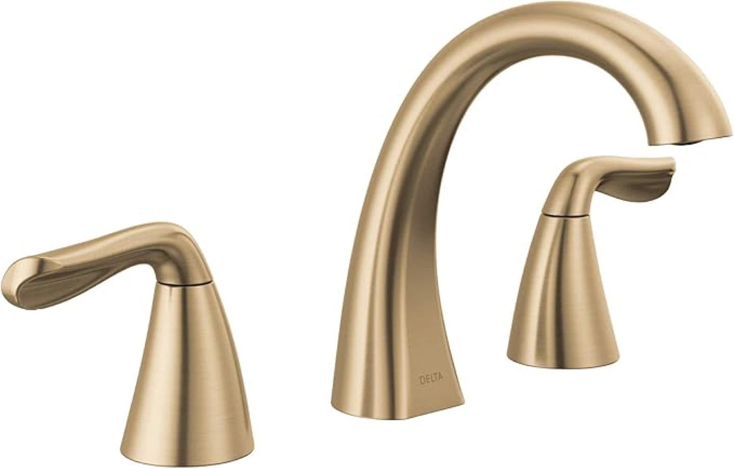 Delta Faucet Widespread Bathroom Sink Faucet - Champagne Bronze