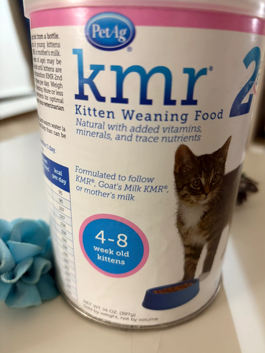 PetAg KMR 2nd Step Kitten Weaning Food Powder with Collar - photo 5