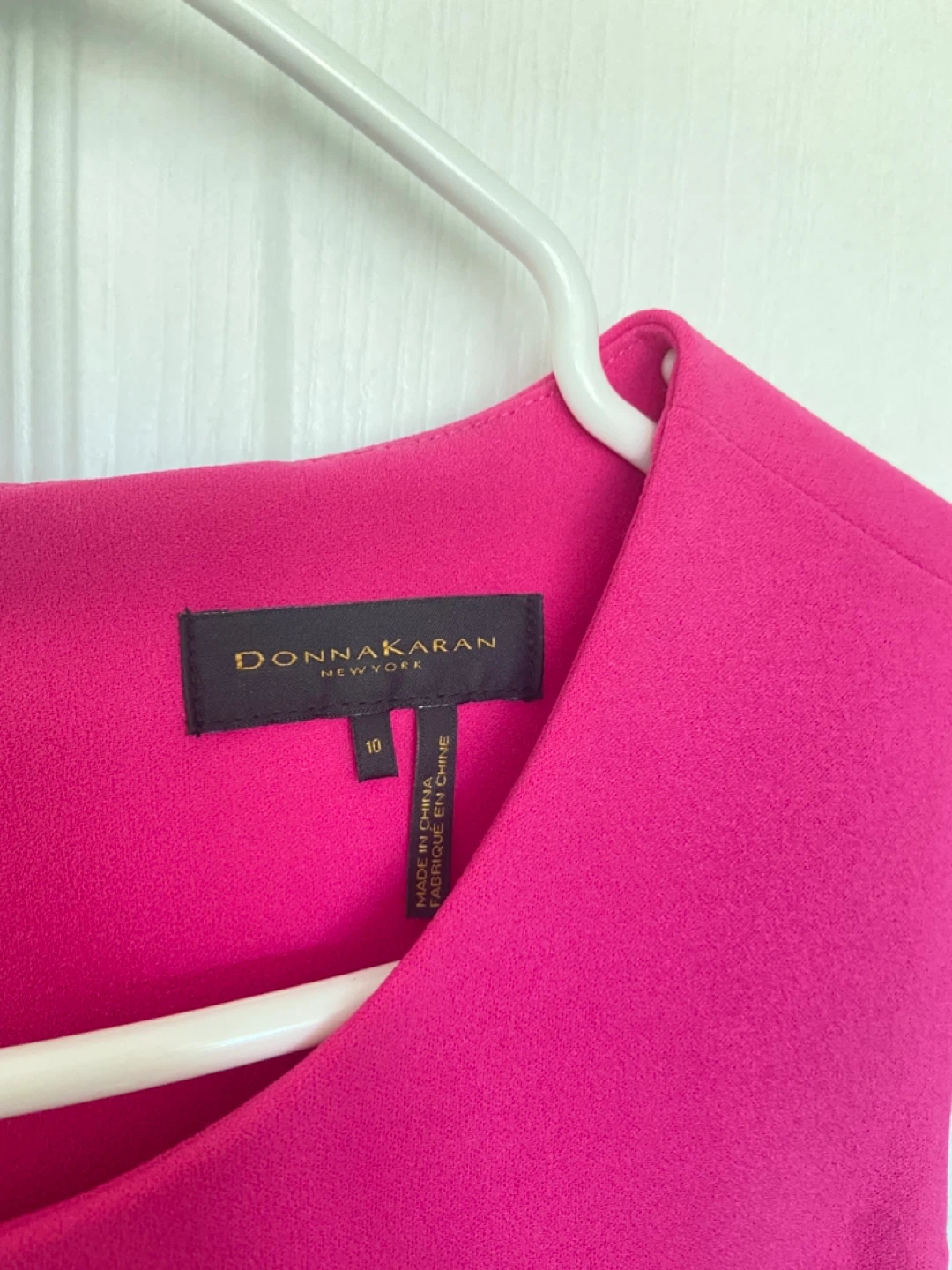 Donna Karan New York Pink Sheath Dress Size 10 - photo 2