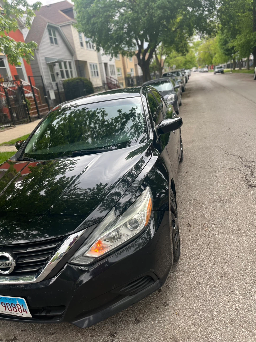 Black Nissan Altima Sedan