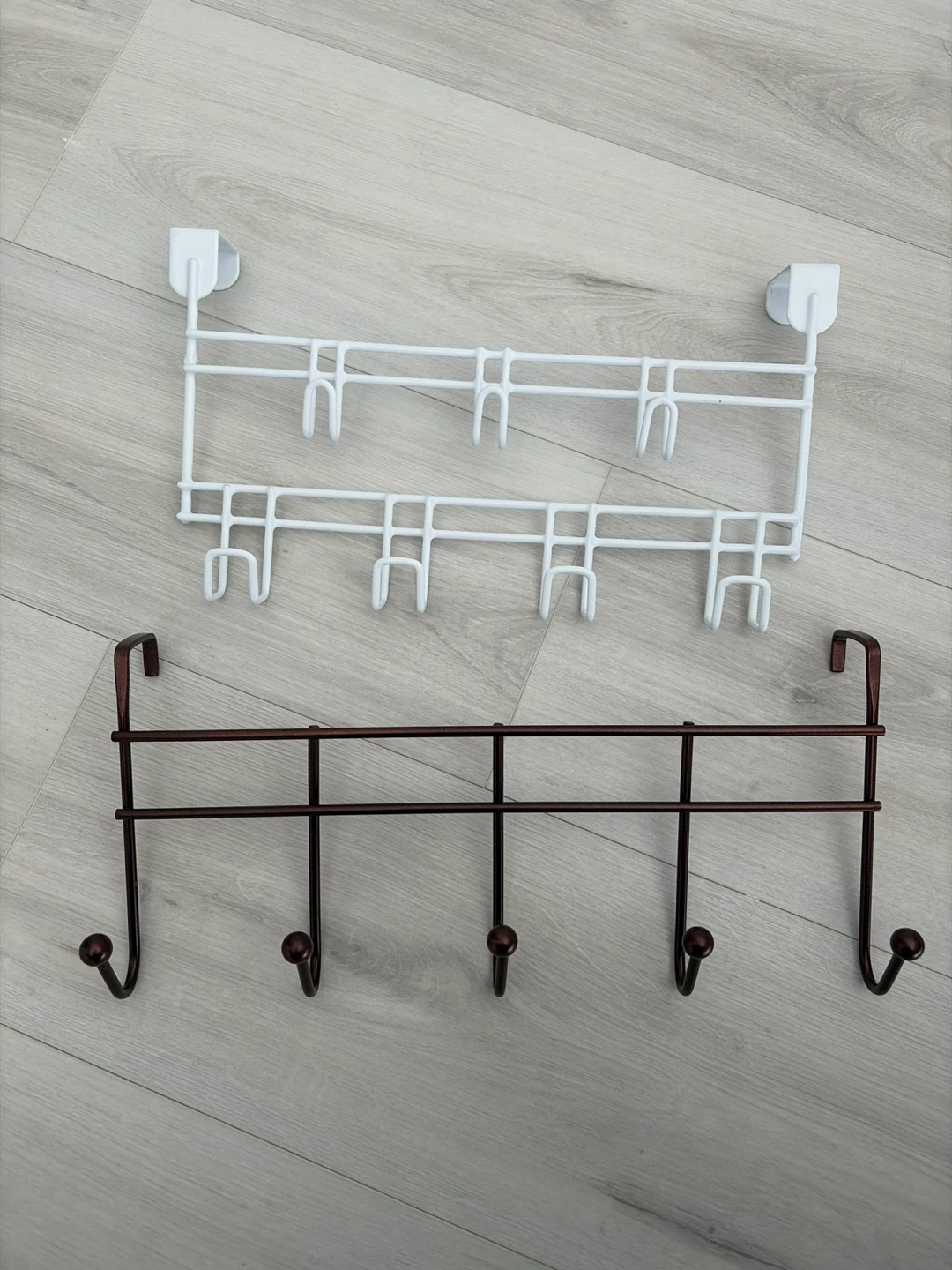 2 Over-the-Door Hook Racks