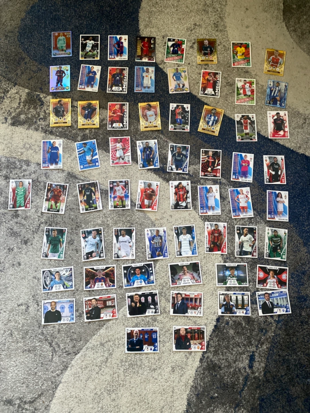 Collection of Soccer Trading Cards