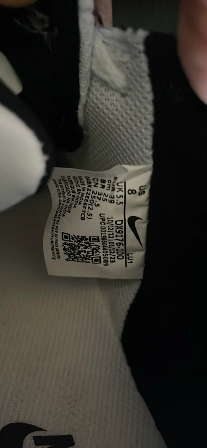 (BRAND NEW)Nike Gamma Force White/Black - photo 3