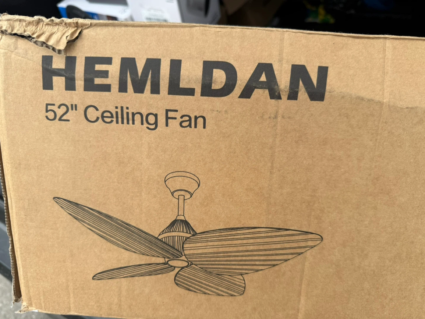 HEMLDAN 52" Ceiling Fan - photo 4